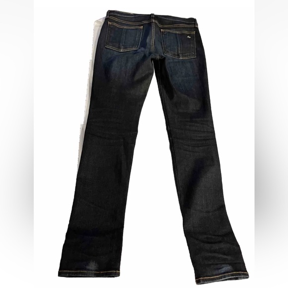 Rag & Bone Woodford Jeans Denim Blue 2W1502K520 Size 28 WOMENs jeans skinny leg - Picture 4 of 16